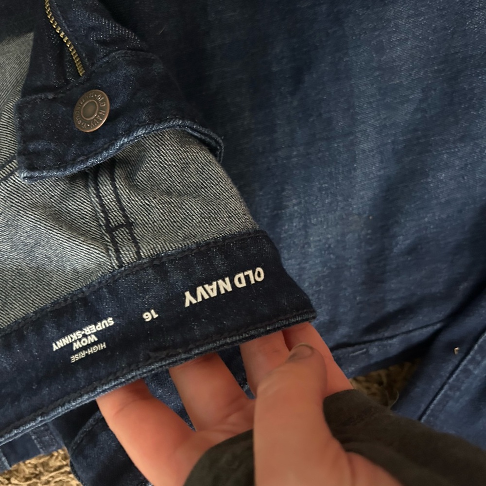 Old Navy super wow skinny jeans